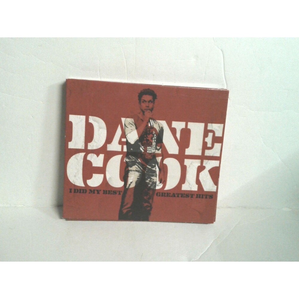 Dane Cook I Did My Best Geatest Hits CD 2010 W/Sticker Comedy Central 2 Disc Set